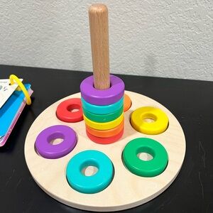 LOVEVERY Flexible Wooden Stacking Toy
